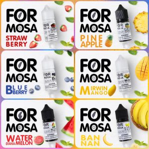 【小煙油】Formosa 福爾摩沙 小煙油 30ml(0mg/30mg)-鳳梨 西瓜 草莓 香蕉 芒果 台灣人的驕傲